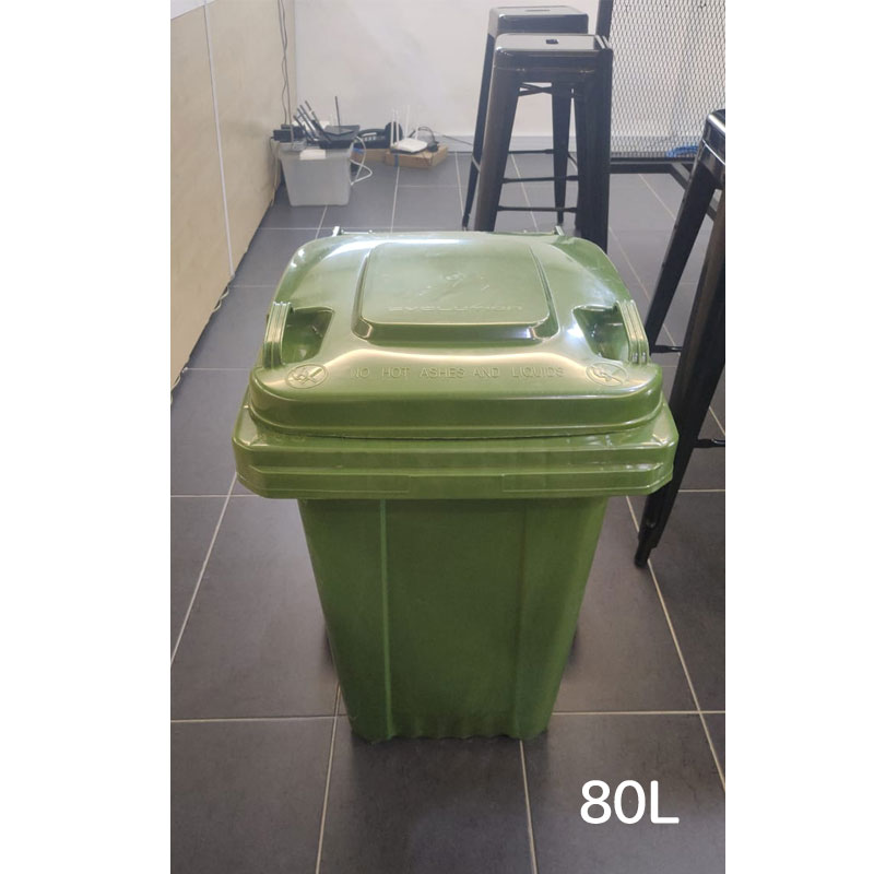 80 ltr Mobile Garbage Bin 2 Wheel
