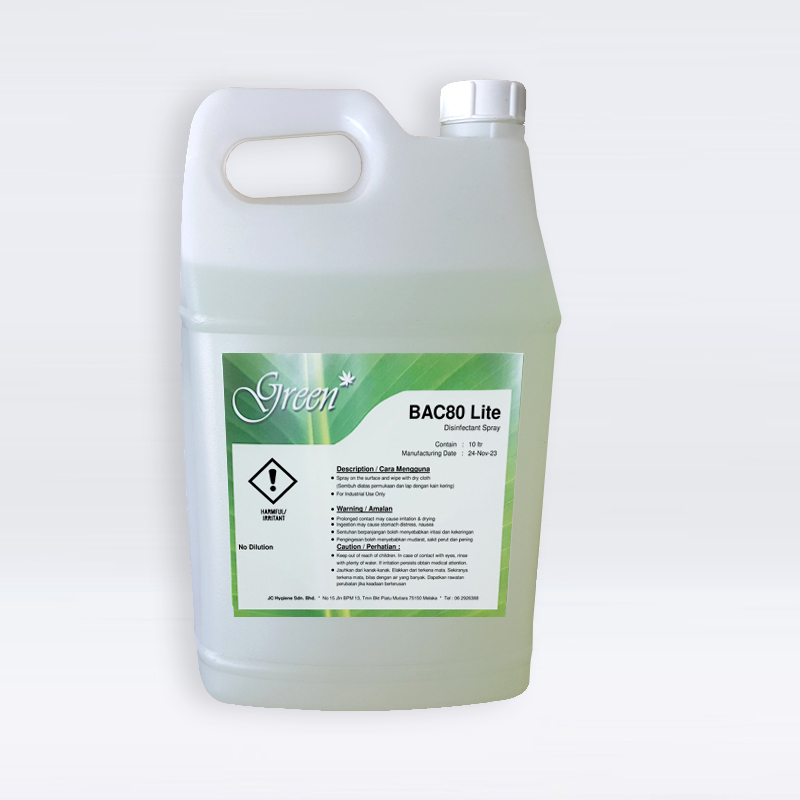 BAC80 Lite Disinfectant Spray