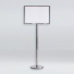 Stainless Steel Sign Board Stand