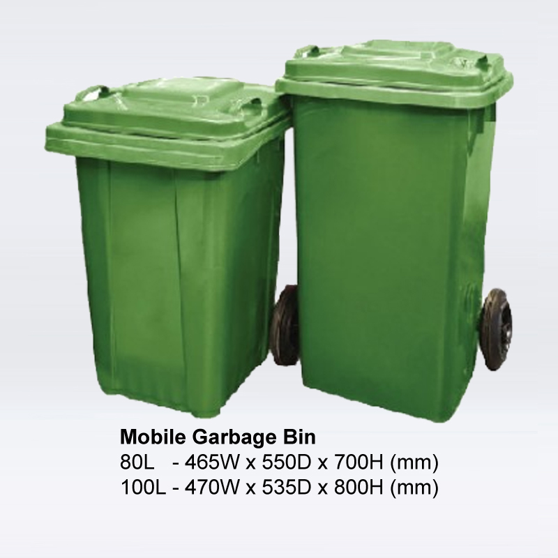 mobile garbage bin