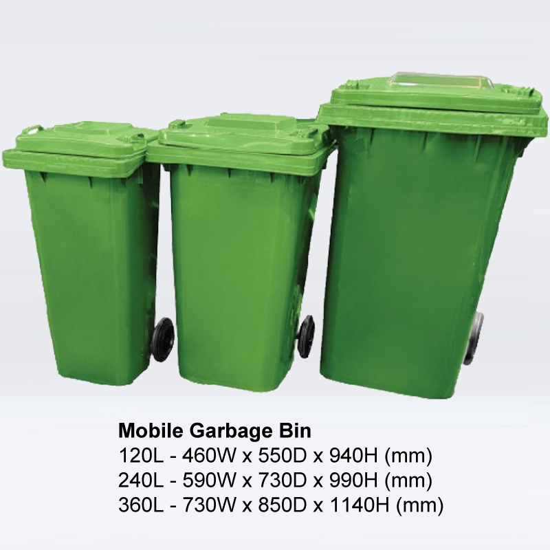 mobile garbage bin