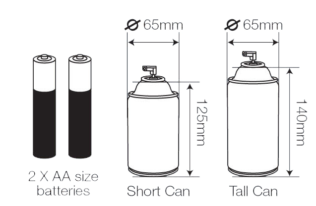JC530i Air Freshener Dispenser ( LCD ) 3