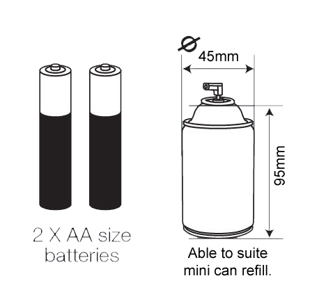 JC562-LED-Automatic-Mini-Air-freshener-Dispenser-4 Malaysia Hygiene Prodcuts Johor, Melaka, Negeri Sembiran, Selangor, Kuala Lumpur, Pahang, Perak, Penang, Kedah, Kelantan, Terangganu, Sabah, Sarawak