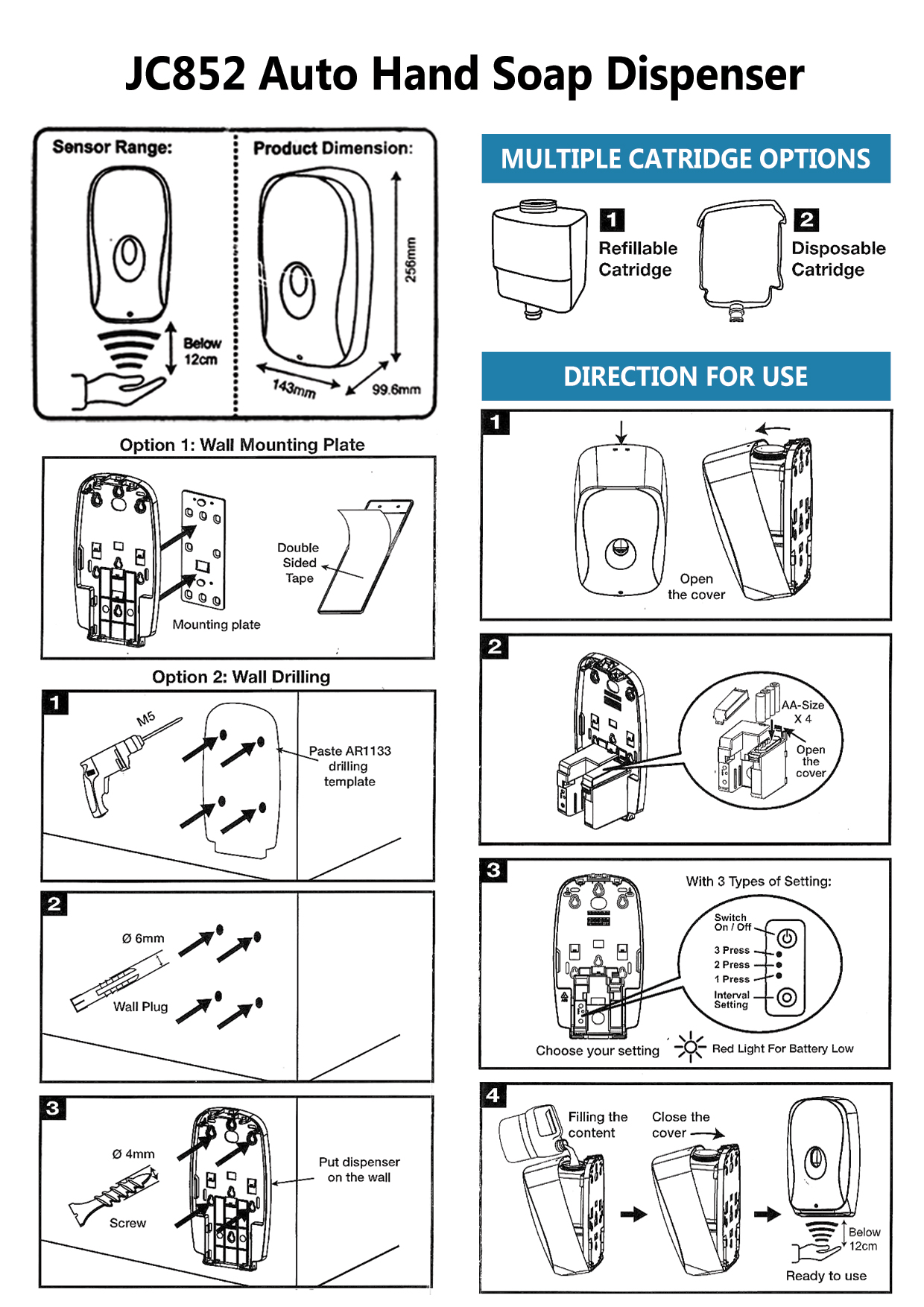 JC852-Auto-Hand-Soap-Dispenser-15