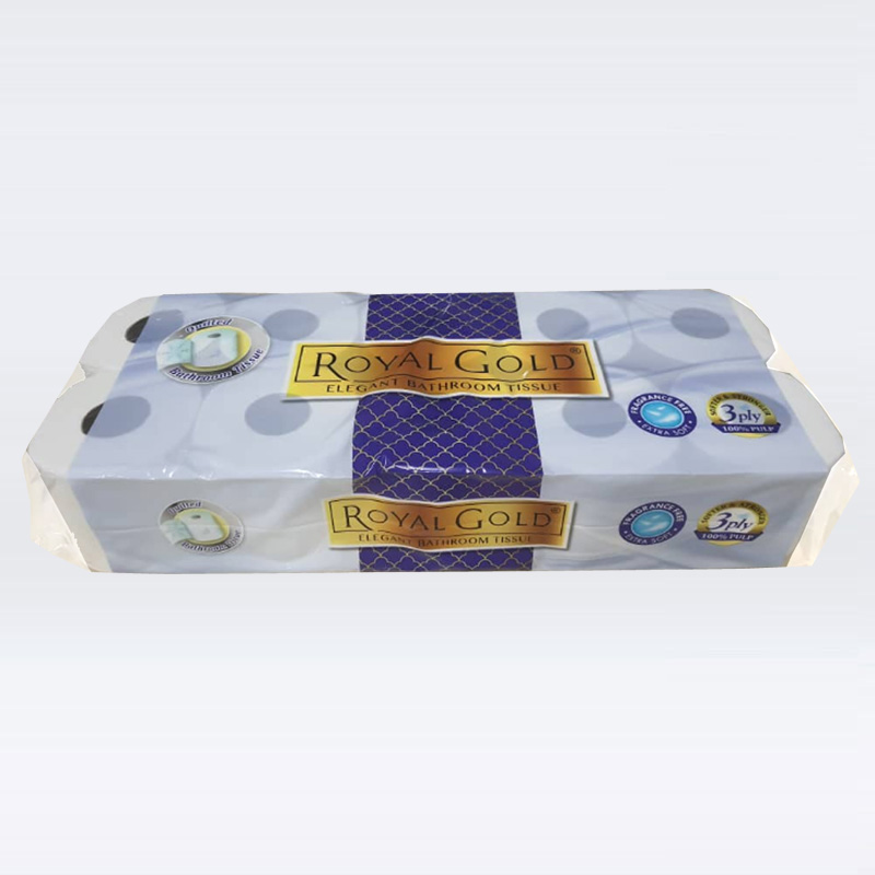 elegant bathroom royal gold tissue